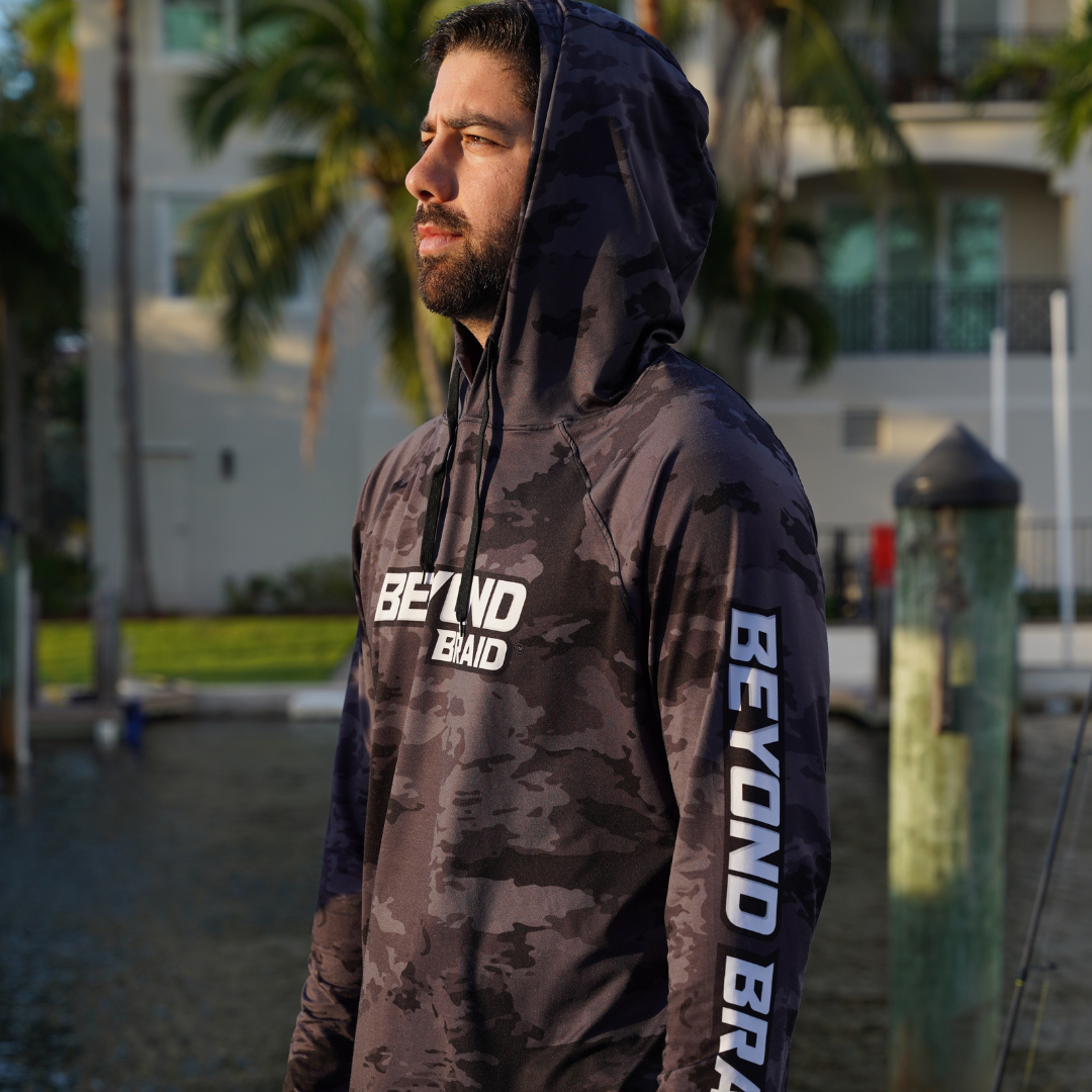 Beyond Braid UPF 50+ Hooded Performance Fishing Shirt
