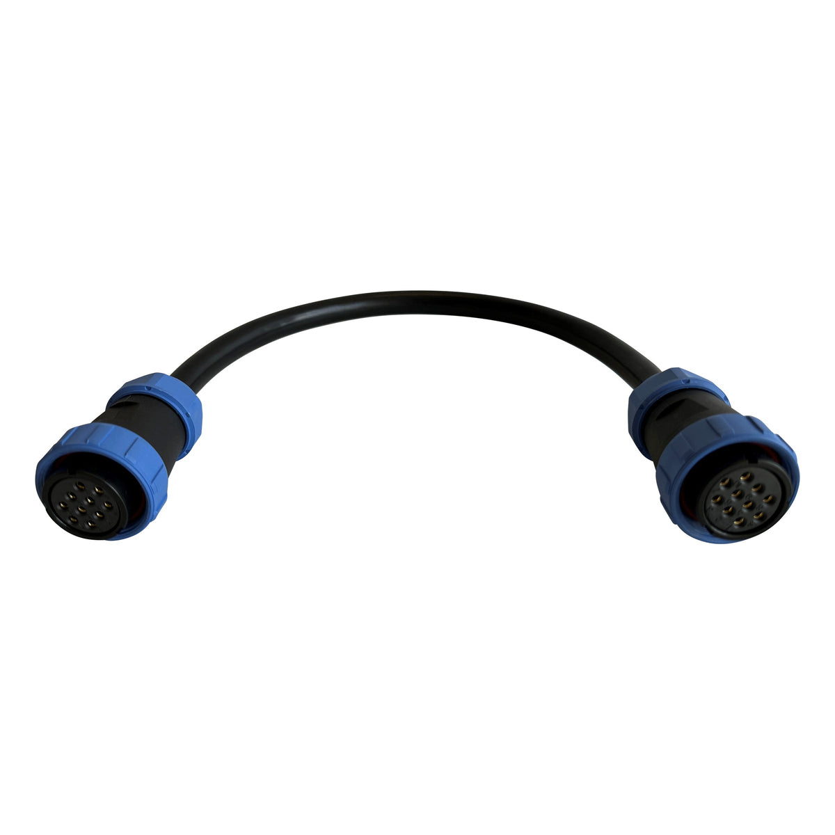 Electronics 5 Circuit Heavy Duty, Waterproof, Quick Disconnect Jumper Kit - Panel Mount and Dual Plug Jumper Harness (YP-QD5X-18K) 5 Circuit Heavy Duty, Waterproof, Quick Disconnect Jumper Kit - Panel Mount and Dual Plug Jumper Harness (YP-QD5X-18K)