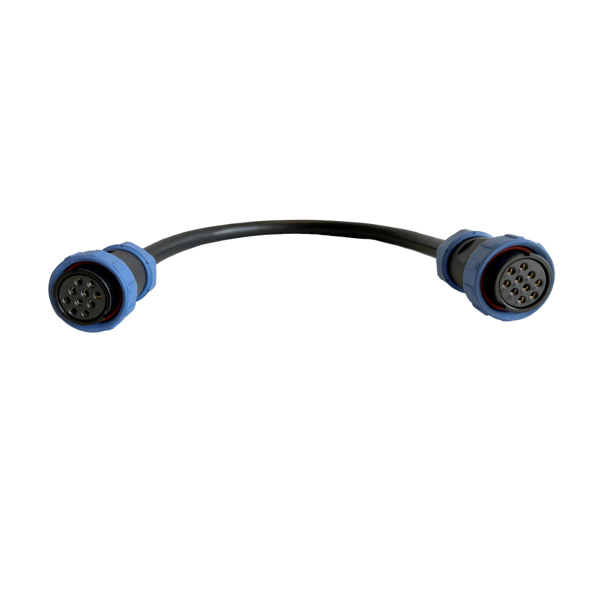 Electronics 5 Circuit Heavy Duty, Waterproof, Quick Disconnect Jumper Kit - Panel Mount and Dual Plug Jumper Harness (YP-QD5X-18K) 5 Circuit Heavy Duty, Waterproof, Quick Disconnect Jumper Kit - Panel Mount and Dual Plug Jumper Harness (YP-QD5X-18K)