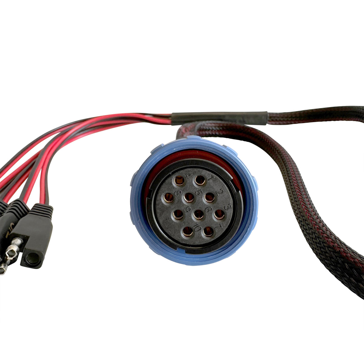 Electronics 5 Circuit Heavy Duty, Waterproof, Quick Disconnect Kit - Panel Mount and Harness (YP-QD5) 5 Circuit Heavy Duty, Waterproof, Quick Disconnect Kit - Panel Mount and Harness (YP-QD5)