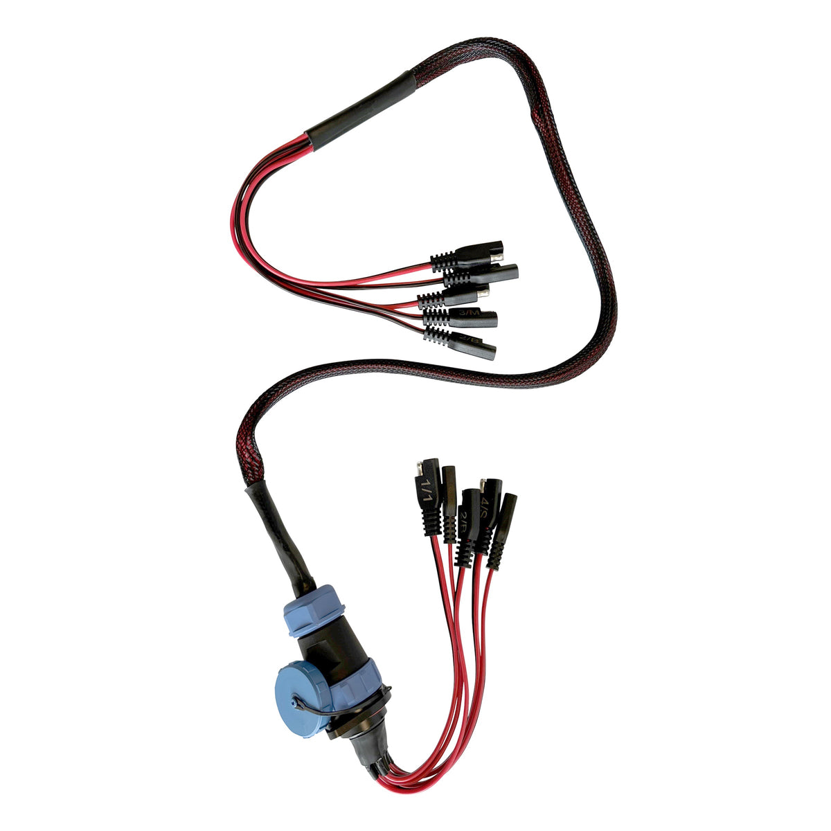 Electronics 5 Circuit Heavy Duty, Waterproof, Quick Disconnect Kit - Panel Mount and Harness (YP-QD5) 5 Circuit Heavy Duty, Waterproof, Quick Disconnect Kit - Panel Mount and Harness (YP-QD5)