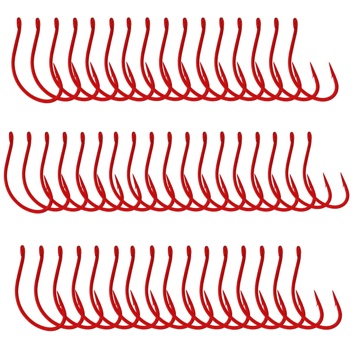 Reaction Tackle Drop Shot Hooks 50-Pack – EWG Hooks