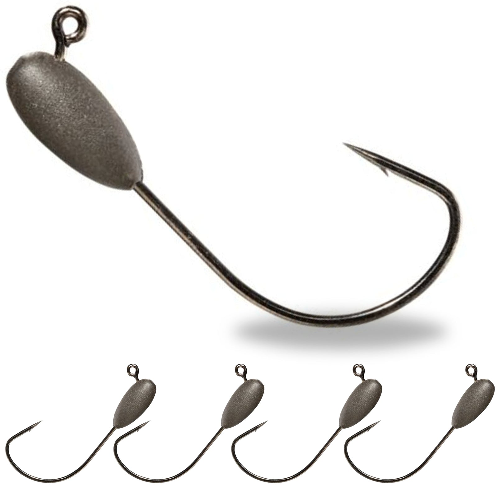 tungsten tube jig heads for bass fishing