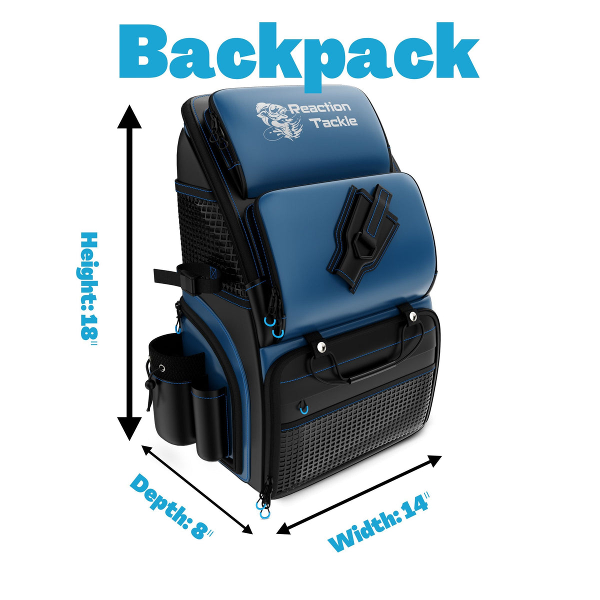 Reaction Tackle Water Resistant Fishing Backpack