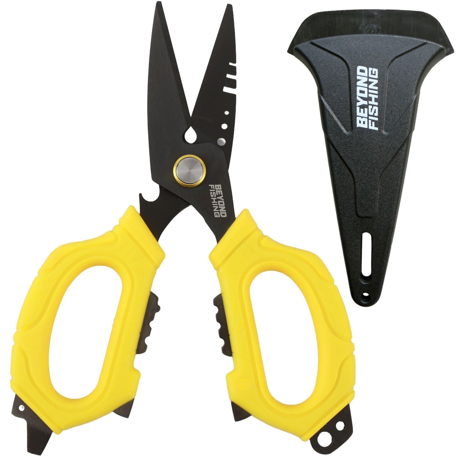 6.5" Omni Pro Fishing Shears Yellow 6.5" Omni Pro Fishing Shears