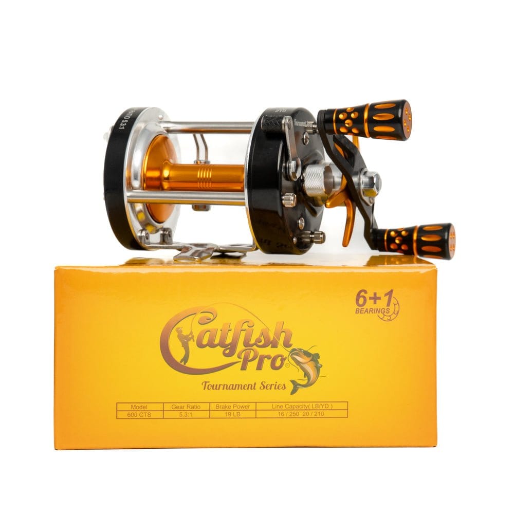 Catfish Baitcaster Reel 600CTS Round Baitcaster Reel 600CTS Round Baitcaster Reel