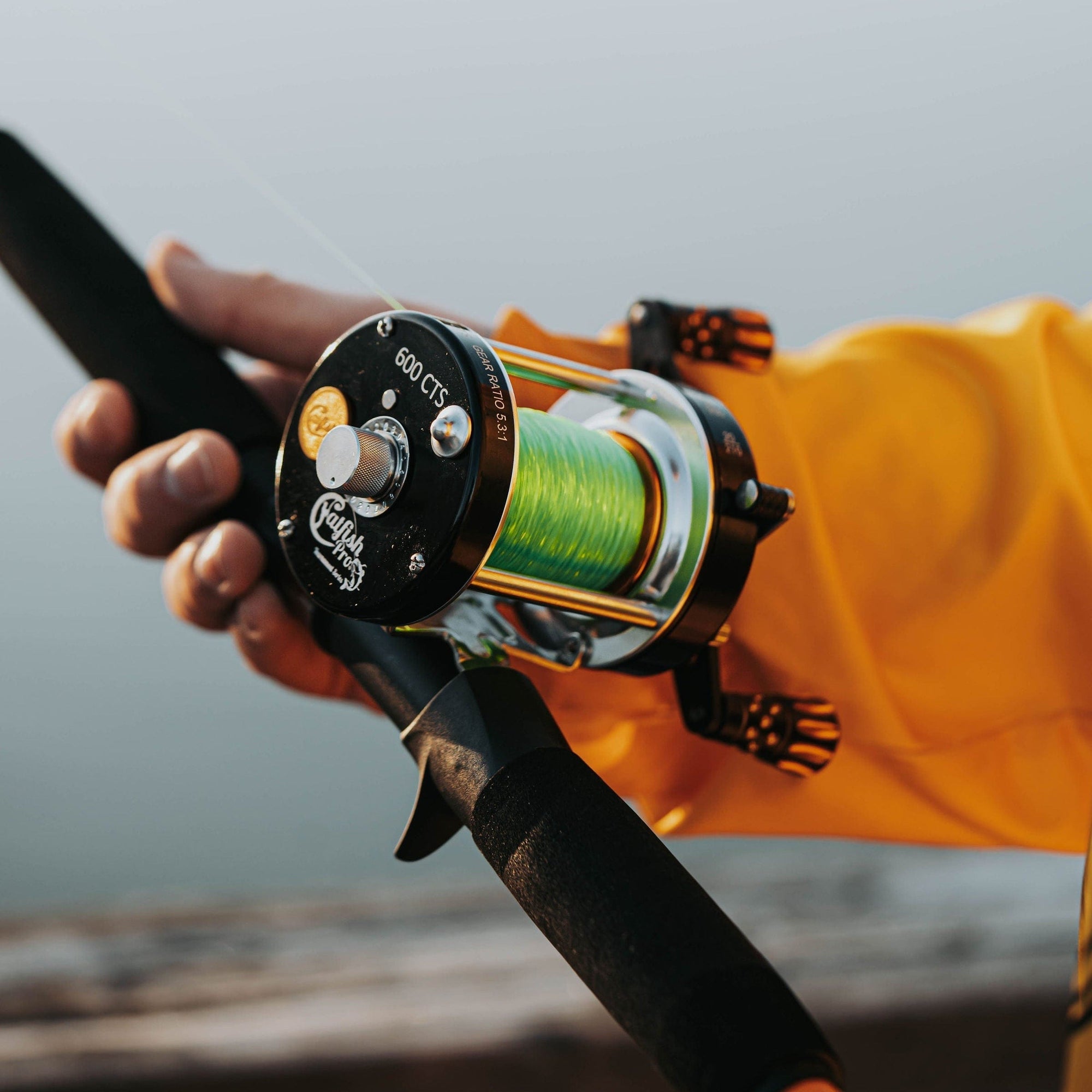 Catfish Baitcaster Combo 600CTS Round Baitcaster Rod and Reel Combo 600CTS Round Baitcaster Rod and Reel Combo