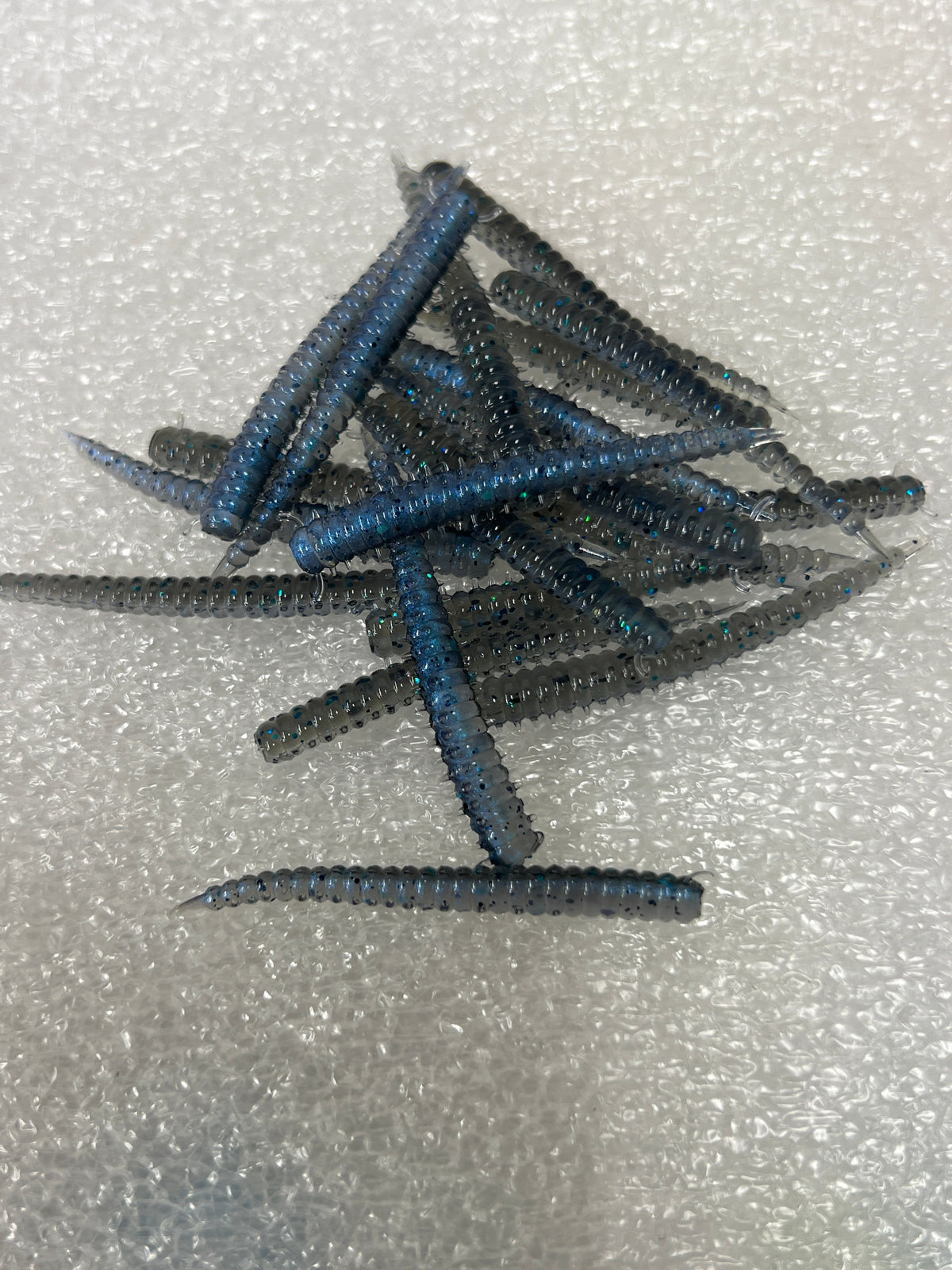 2in Sandworm soft plastic bait for crappie fishing