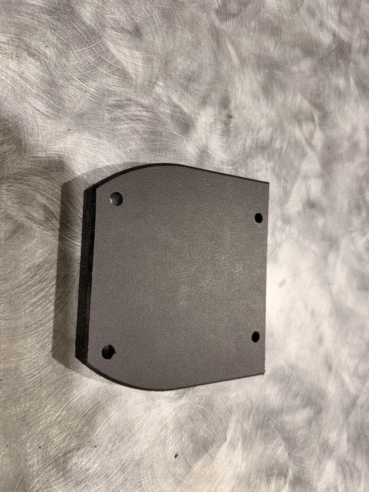 Stern mounting interface for Garmin Force Current kayak installation