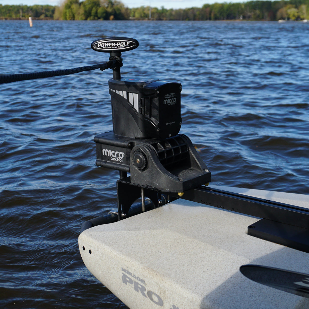 Boonedox Power Pole Mount for Hobie Pro Angler 12 & 14