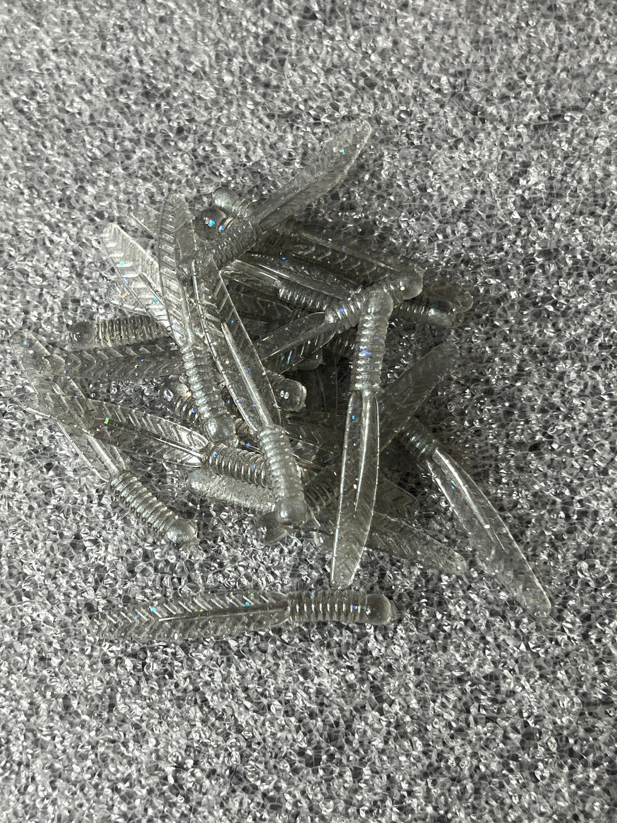 2 inch Lucky Leech soft plastic bait for crappie fishing