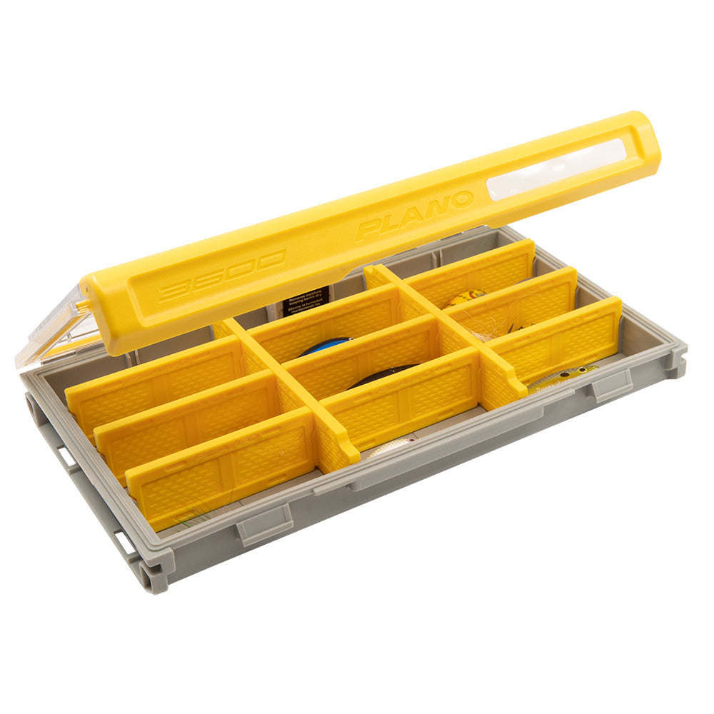 Plano EDGE Flex 3600 tackle box with adjustable dividers