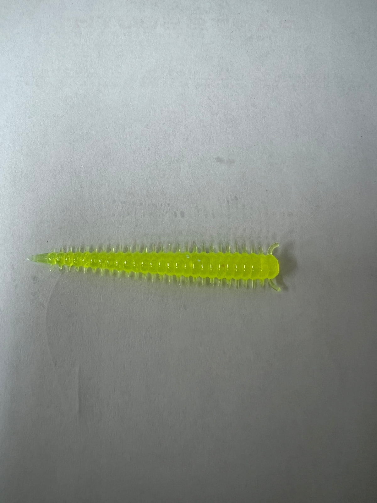 2in Sandworm soft plastic bait for crappie fishing