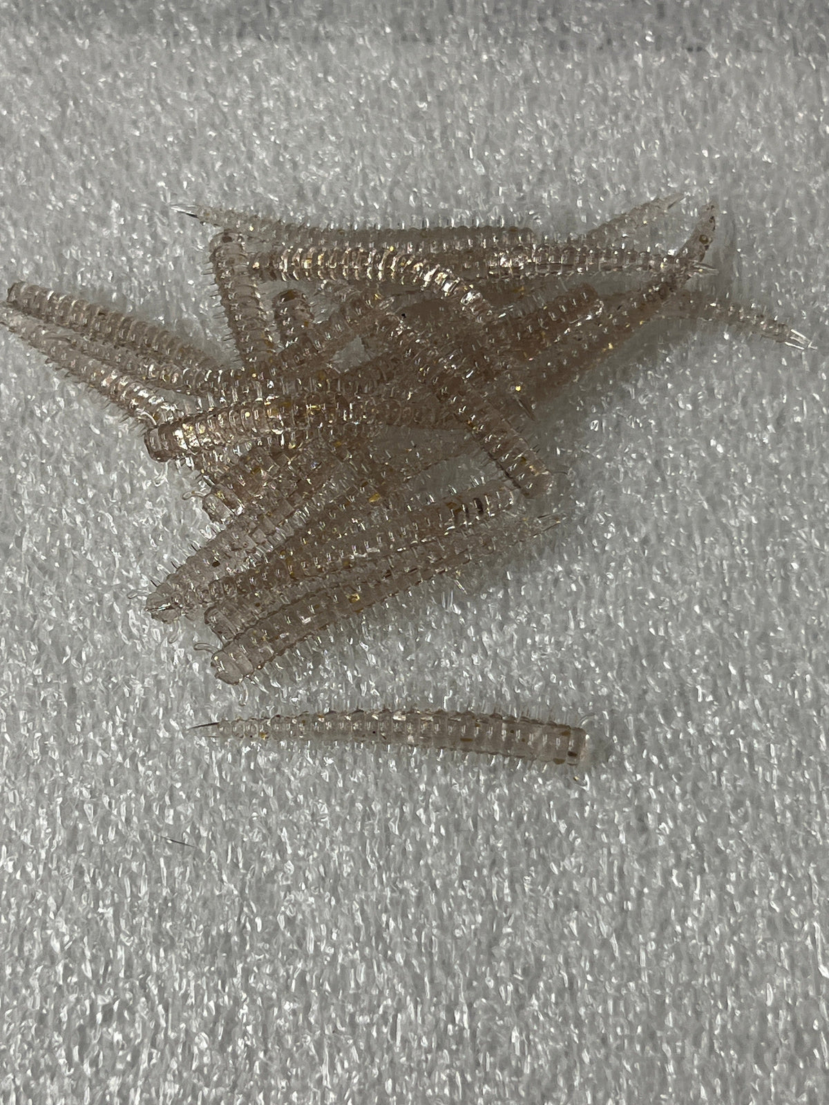 2in Sandworm soft plastic bait for crappie fishing