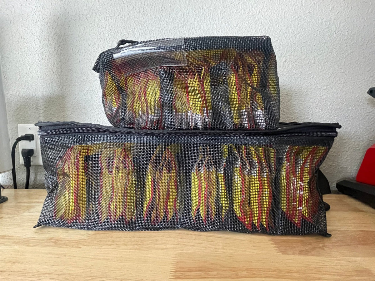 Lakewood Billfold – Mesh Zippered Storage for Plastics (2 Sizes)