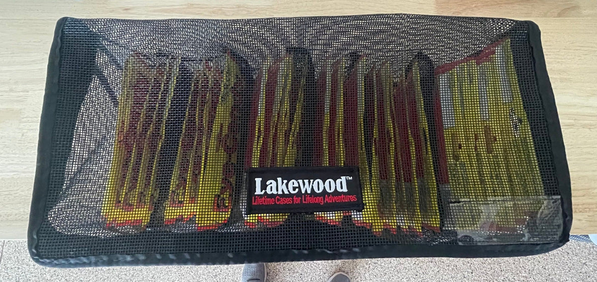 Lakewood Billfold – Mesh Zippered Storage for Plastics (2 Sizes)