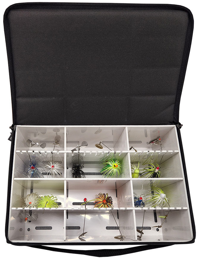 Lakewood Spinnerbait Deposit Box – Spinnerbait &amp; Buzzbait Storage (2 Sizes)