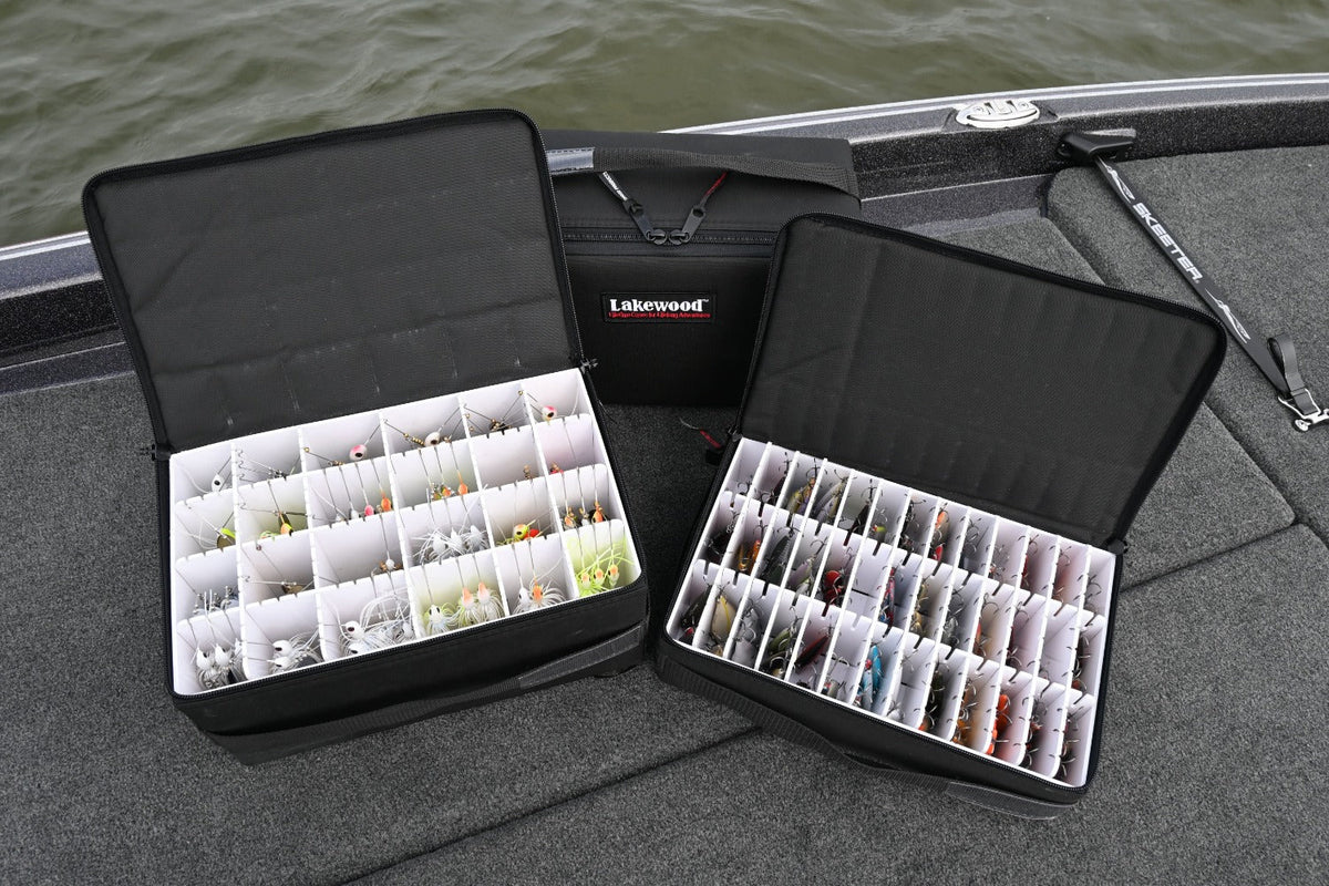 Lakewood Spinnerbait Deposit Box – Spinnerbait &amp; Buzzbait Storage (2 Sizes)