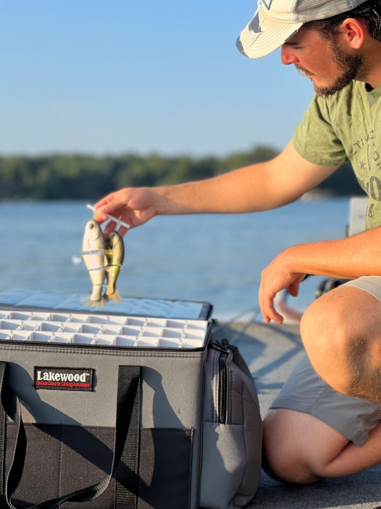 Lakewood Swim Bait Hanger – Swimbait &amp; Glide Bait Storage (2 Sizes)