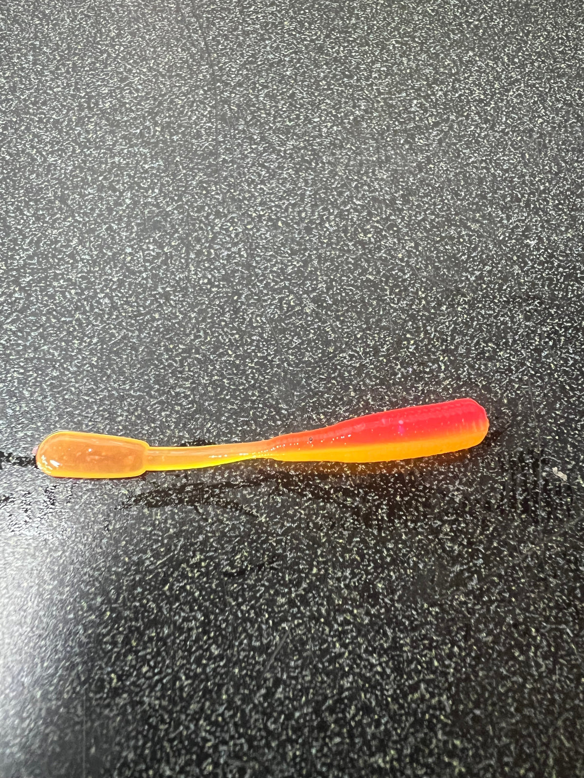2in Little Flick soft plastic minnow bait for crappie