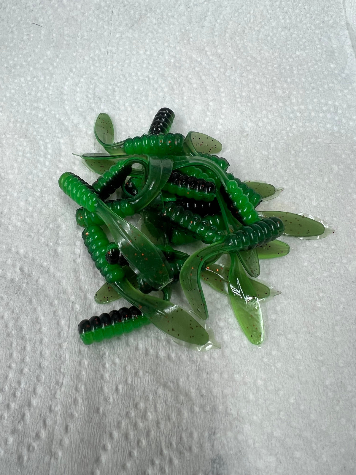 Jeffro's Jigs 2 Inch Crappie Slapper soft plastic bait