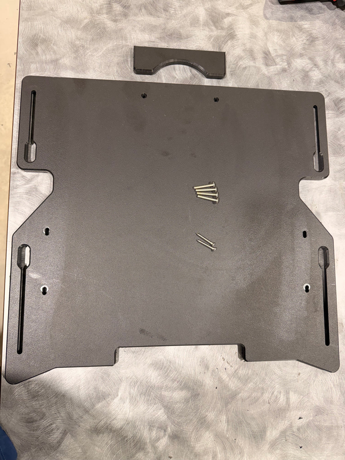 XTR 130 Battery Delete Plate for rear tackle storage