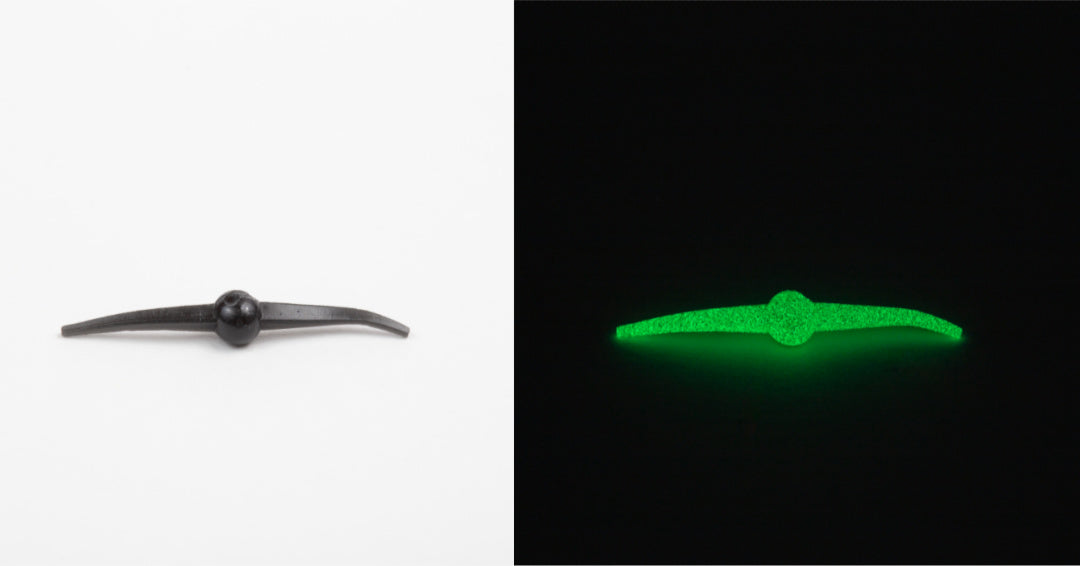 Freedom Baitz Radio Active Glow Soft Plastics
