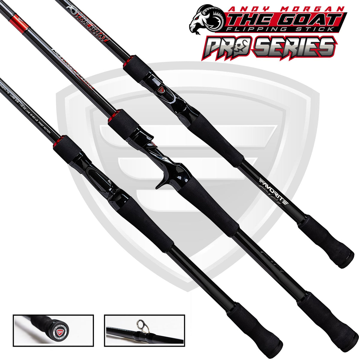 Favorite Fishing Andy Morgan Pro Battle Flipping Rod – Signature Series