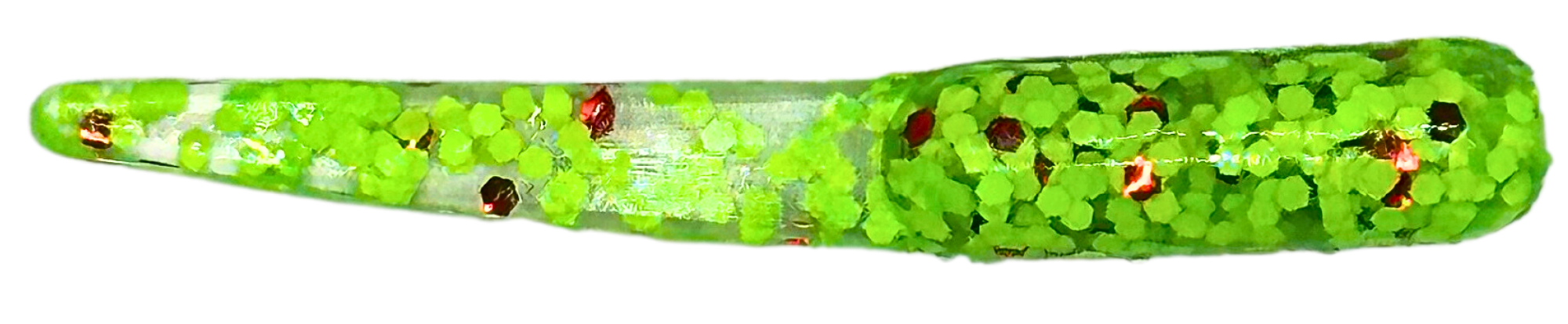 Flat tail lure for vertical jigging crappie
