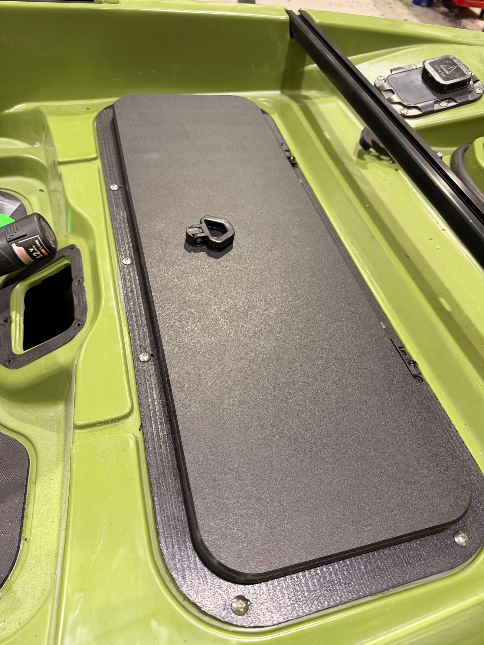 One Objective Wilderness Systems Tactical Pro 128 hatch cover upgrade