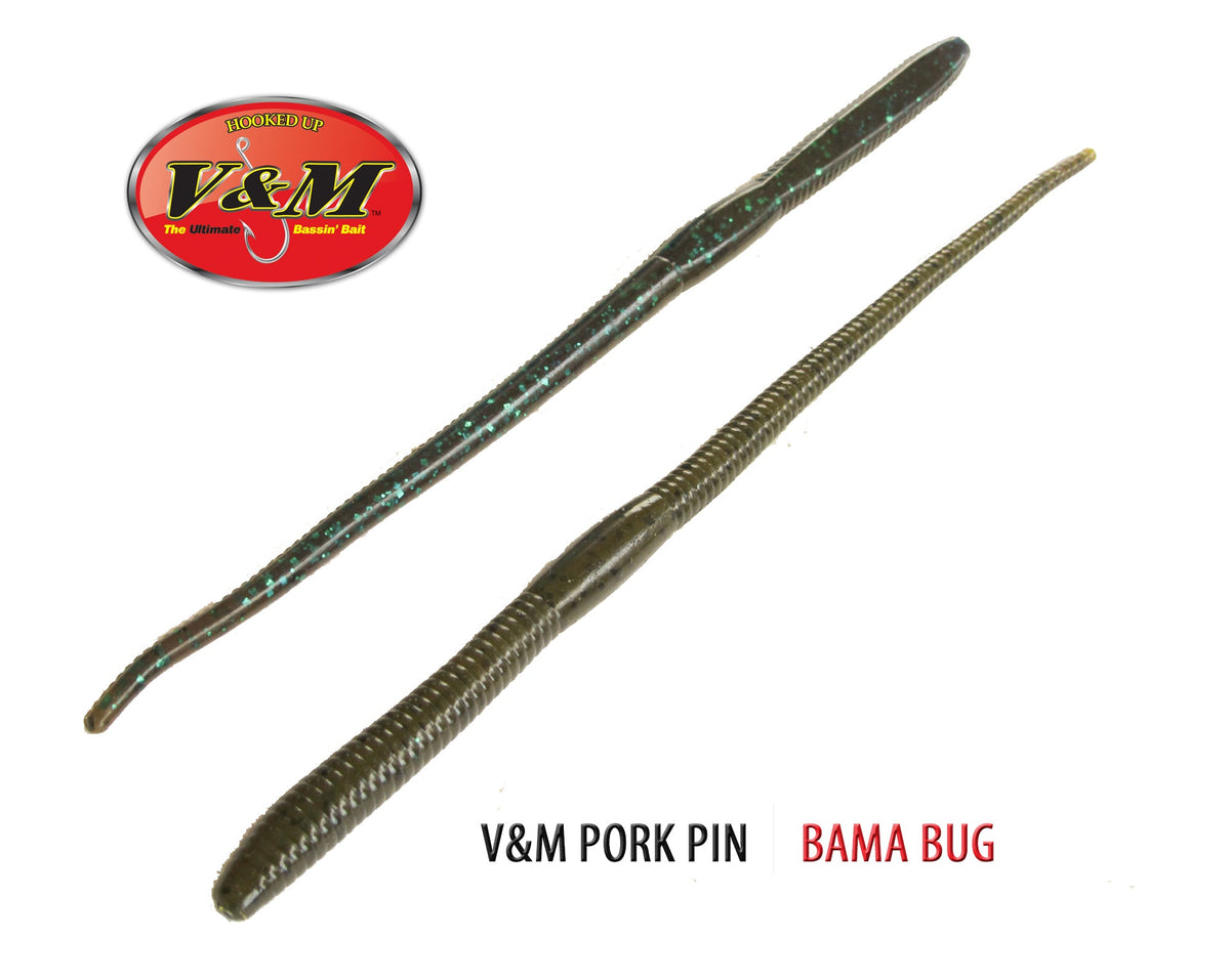 V & M Baits Pork Pin Finesse Worm