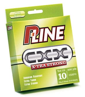 P-Line CXX X-Tra Strong Moss Green Fishing Line