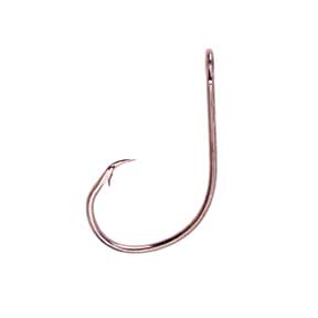 Eagle Claw Lazer Sharp Circle Sea Fish Hook Black Platinum