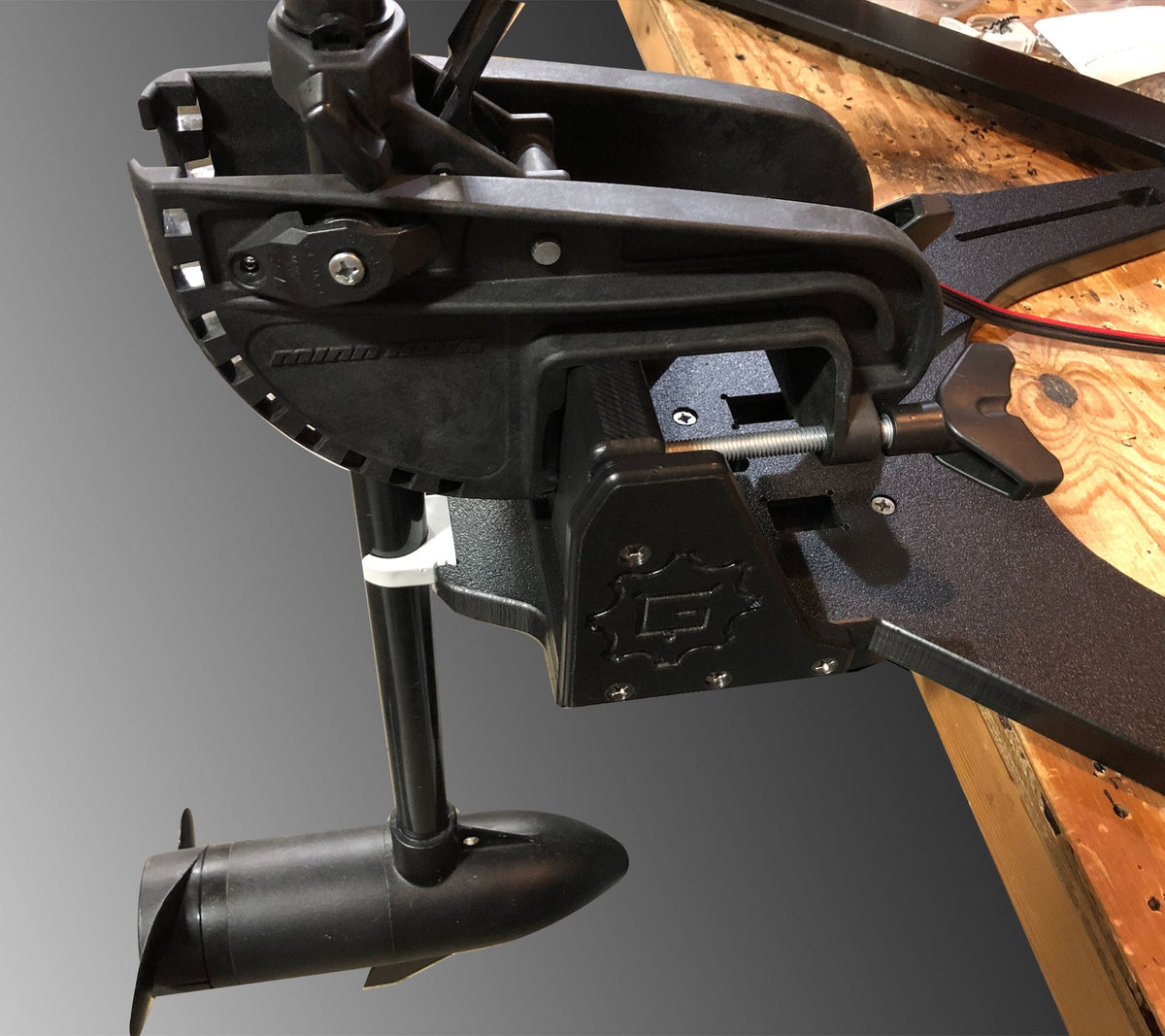 Big Fish Rear Mount with YakGadget ShaftLock motor system