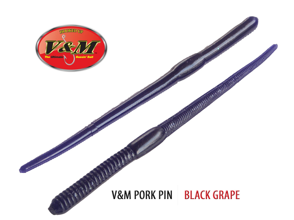 V & M Baits Pork Pin Finesse Worm