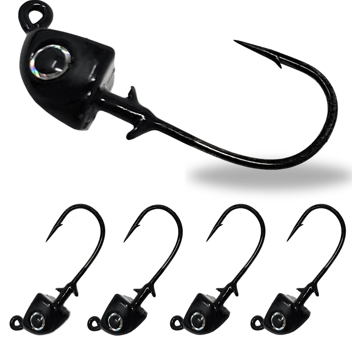 Reaction Tackle Tungsten Swimbait Jig Heads – 5 Pack