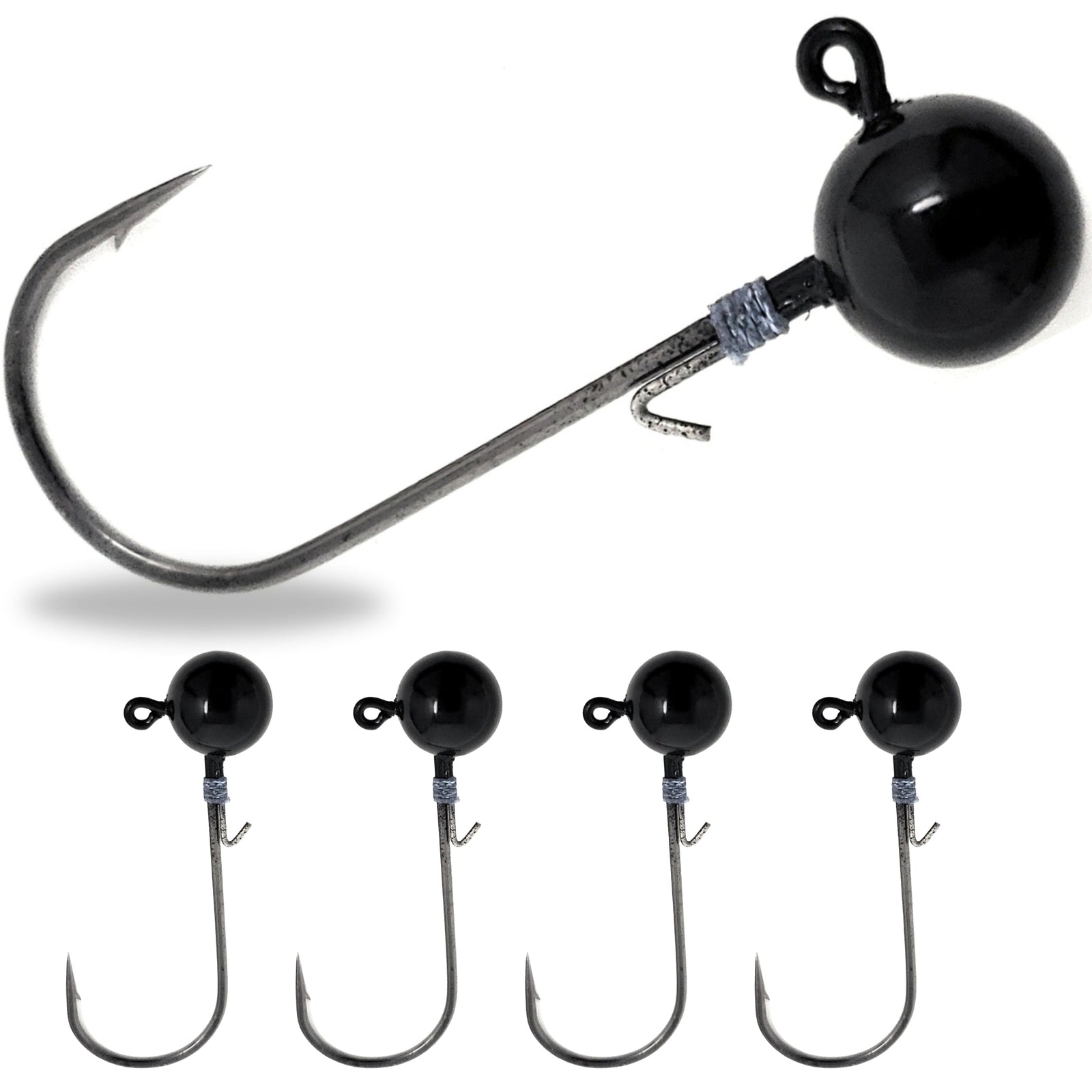 reaction tackle tungsten ball jig heads