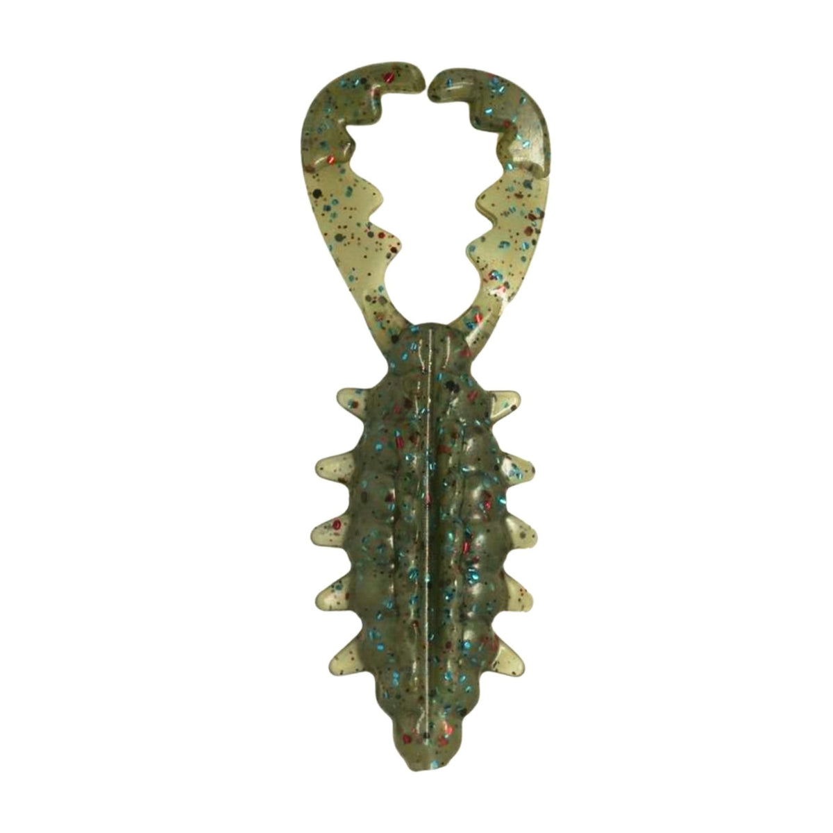 Guacamole Bio Craw lure for overcast and stained water