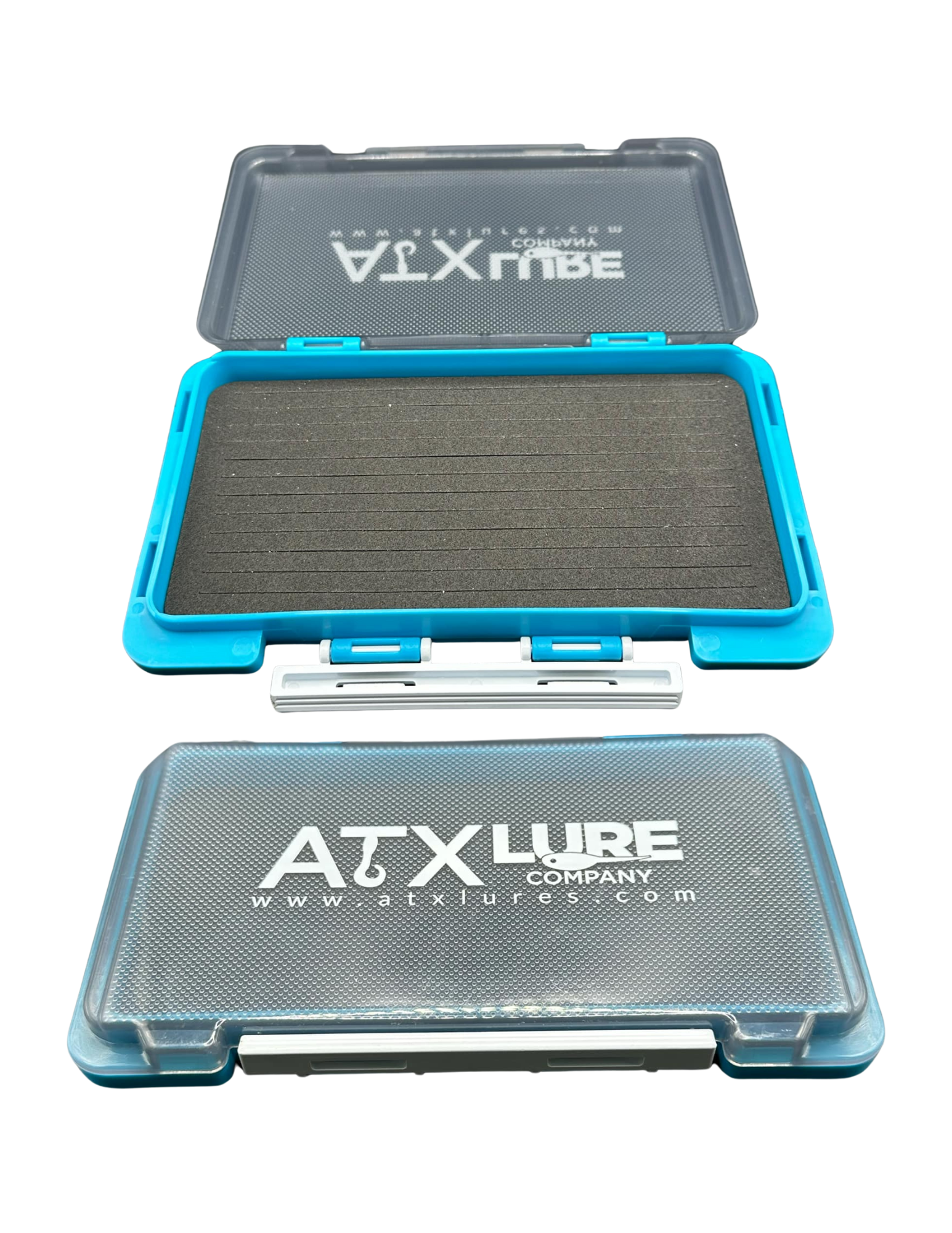 atx lures slotted foam jig box for jighead storage