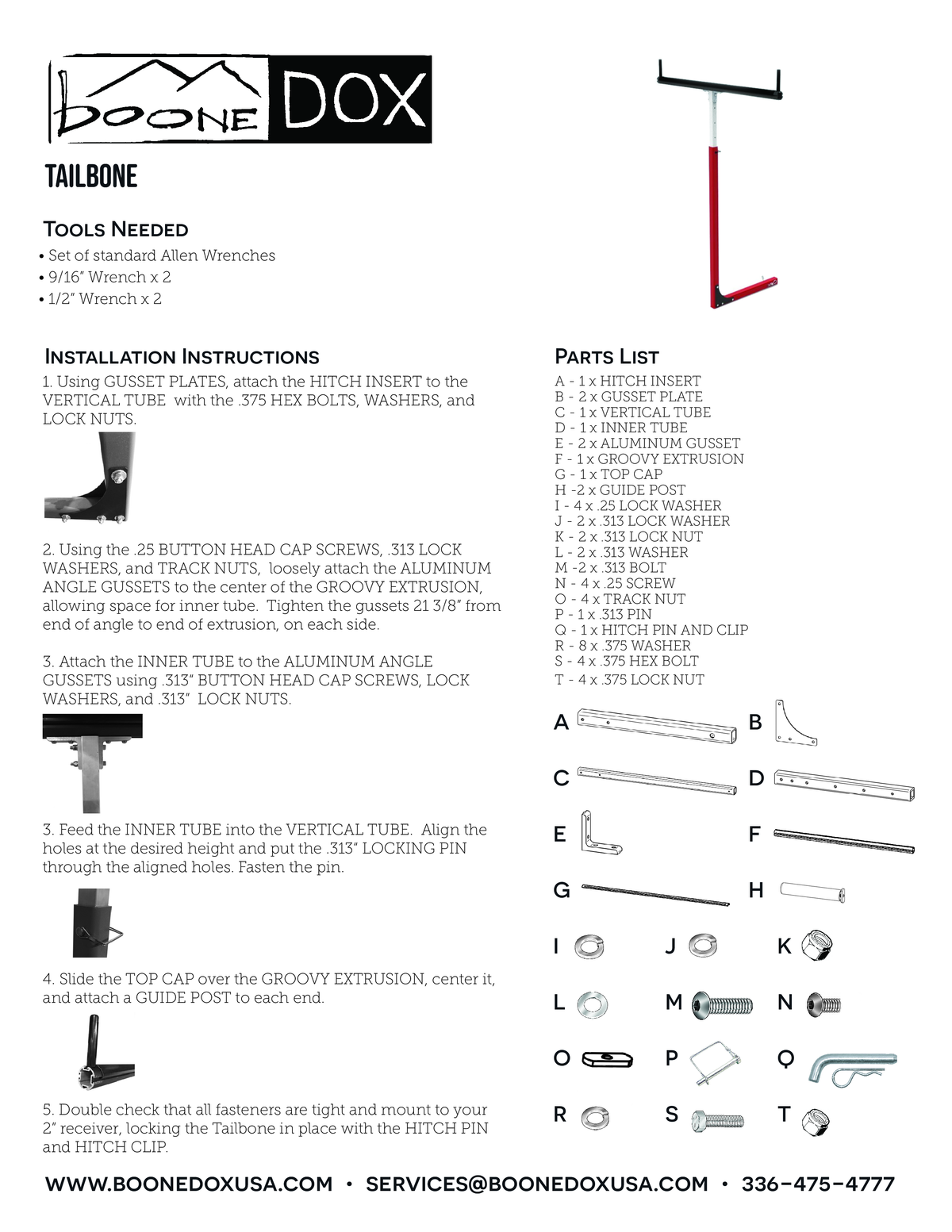 Boonedox Tailbone Kayak Roofline Extender
