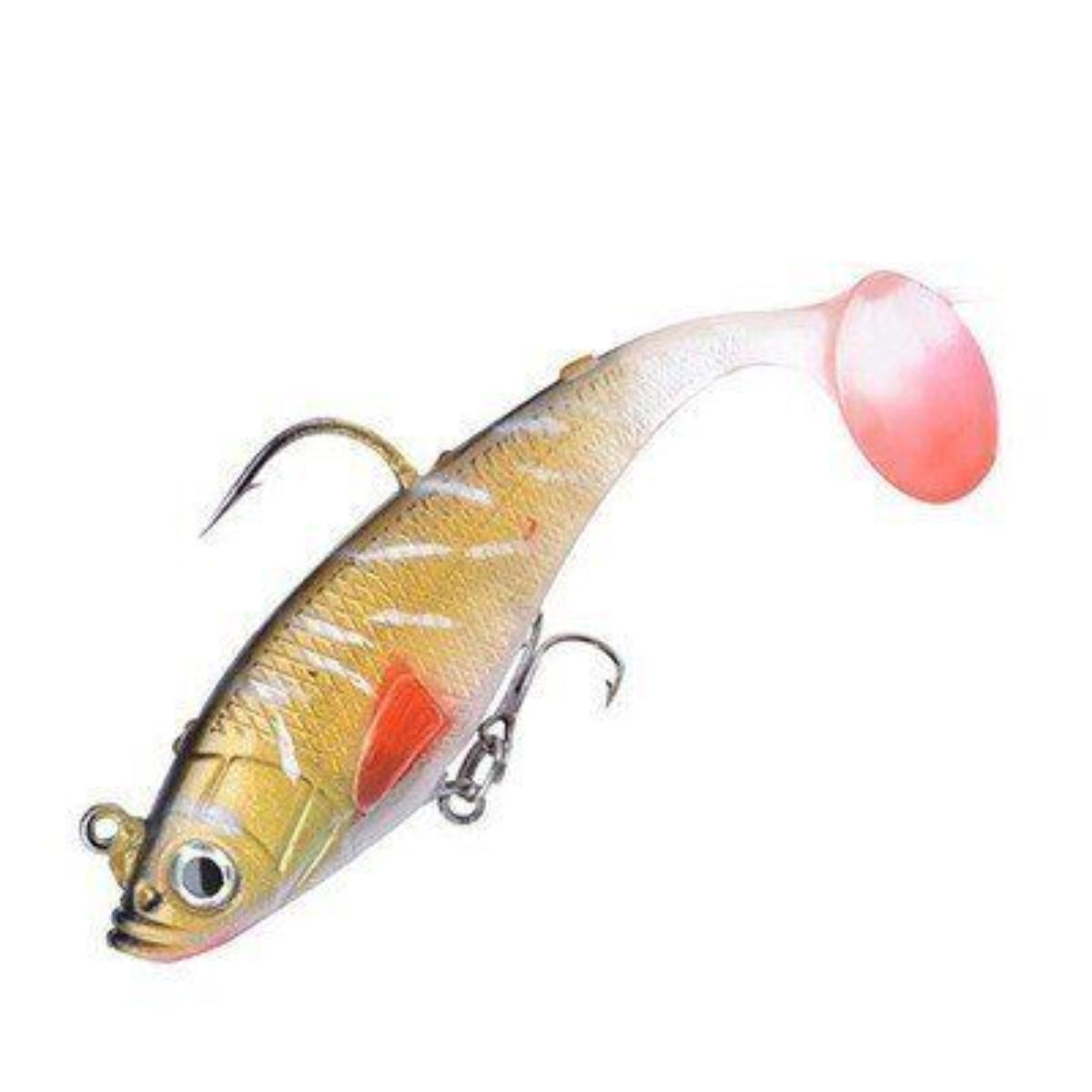 Whack Em Max Shad Pre-Rigged Paddle Tail Swimbait