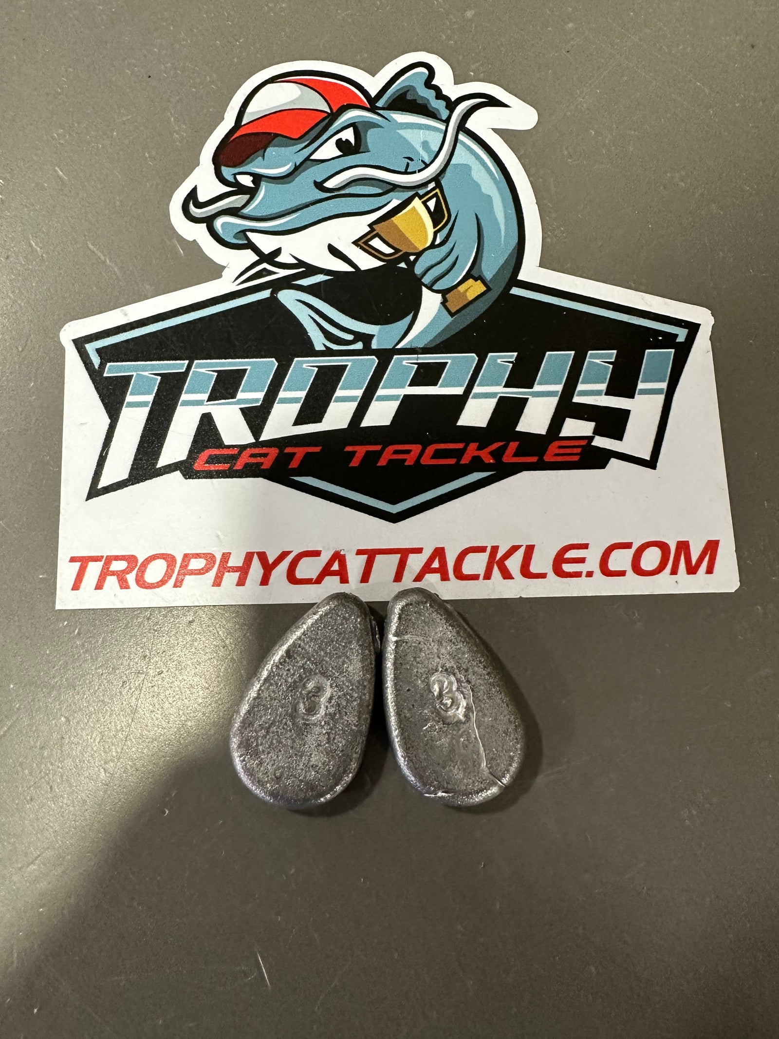 no roll sinkers for catfish lead weights