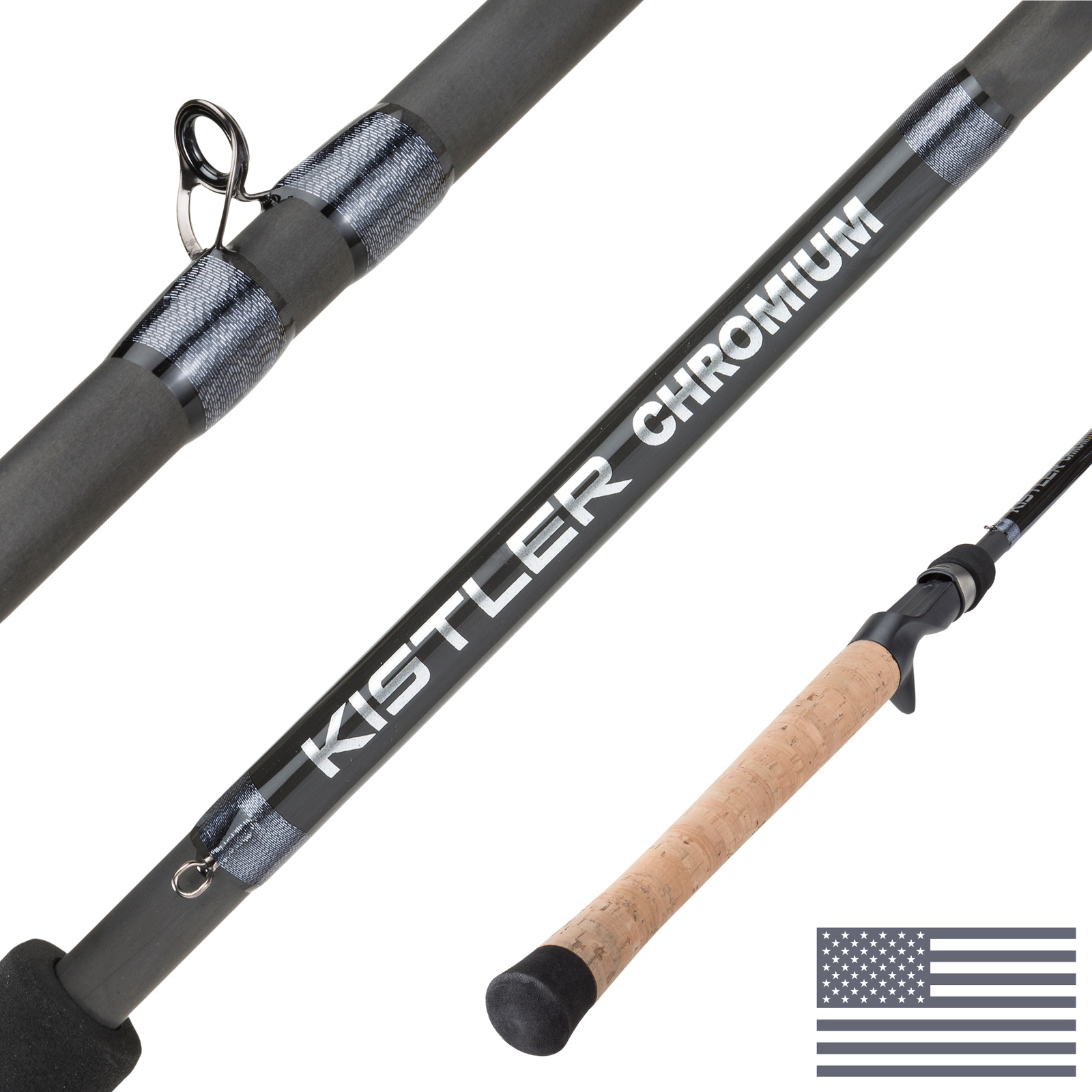 Kistler Chromium Fishing Rod 2026 with full cork handle