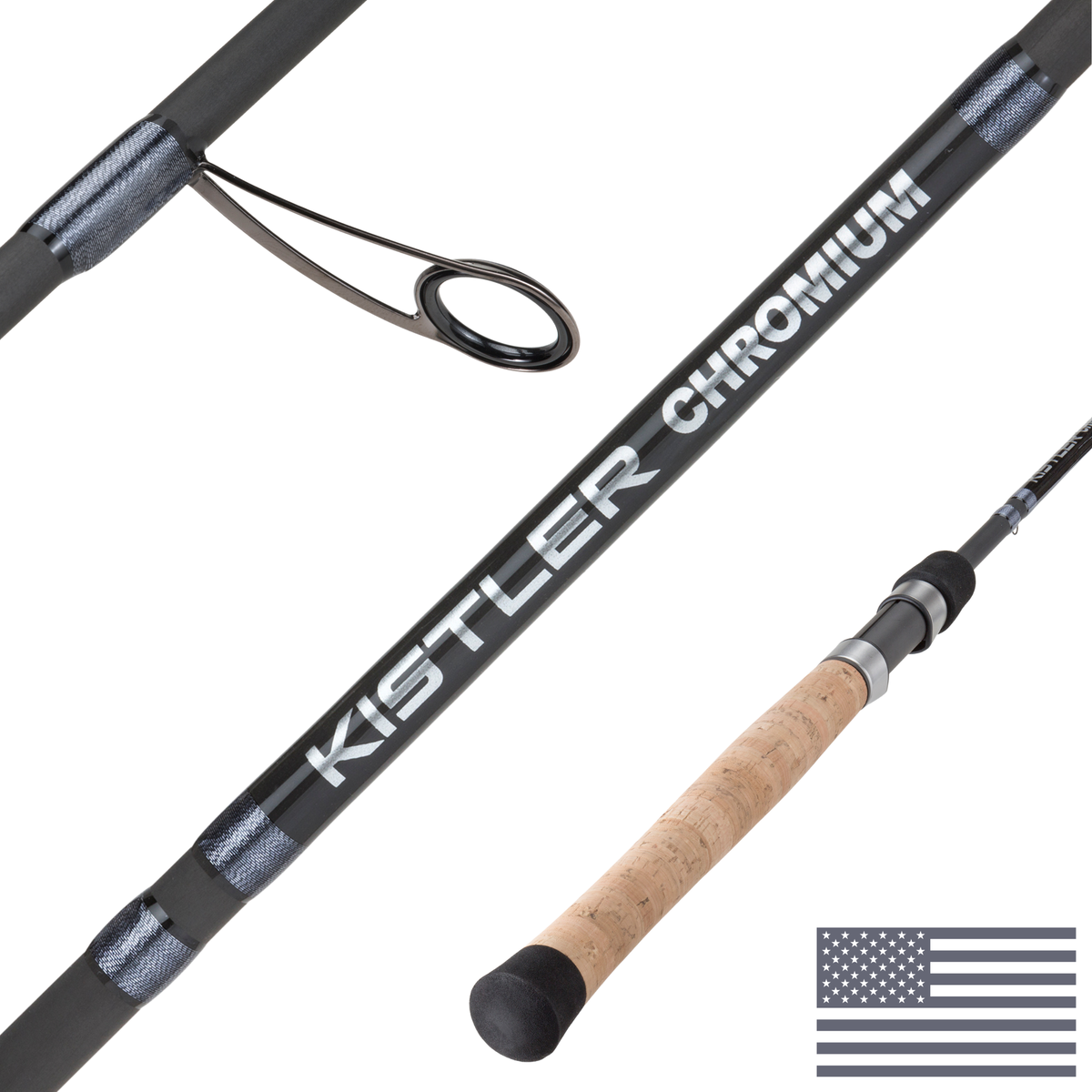 Kistler Chromium Fishing Rod 2026 with full cork handle