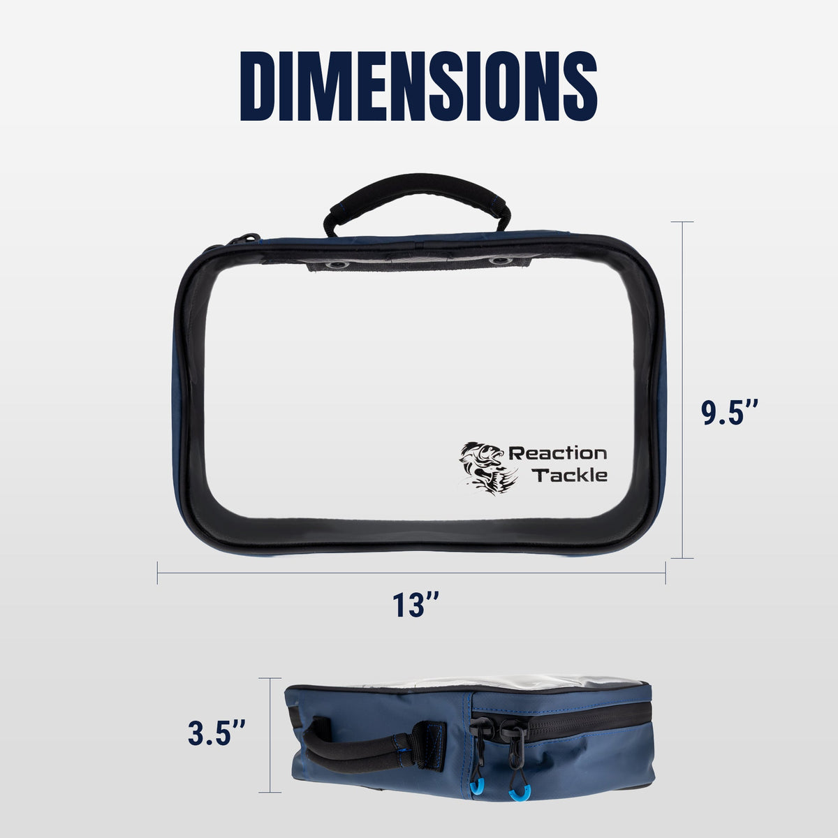 Reaction Tackle Clear Bait Binder &amp; Tackle Storage
