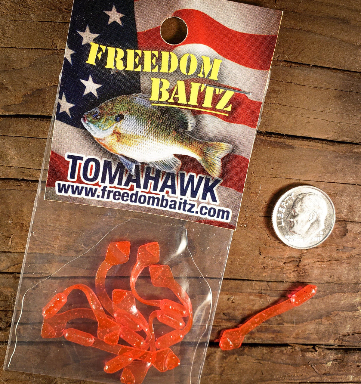 Freedom Baitz Tomahawk Panfish Soft Plastic