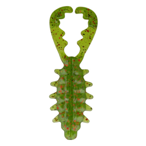 Watermelon Red Bio Craw lure for clear water bass fishing