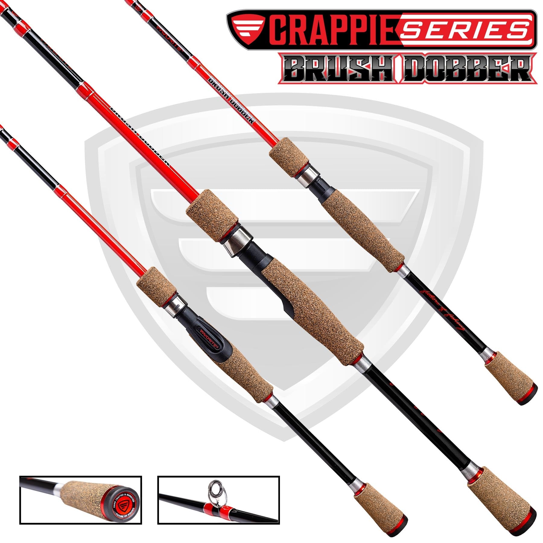 Favorite Fishing Brush Dobber Crappie Spinning Rod