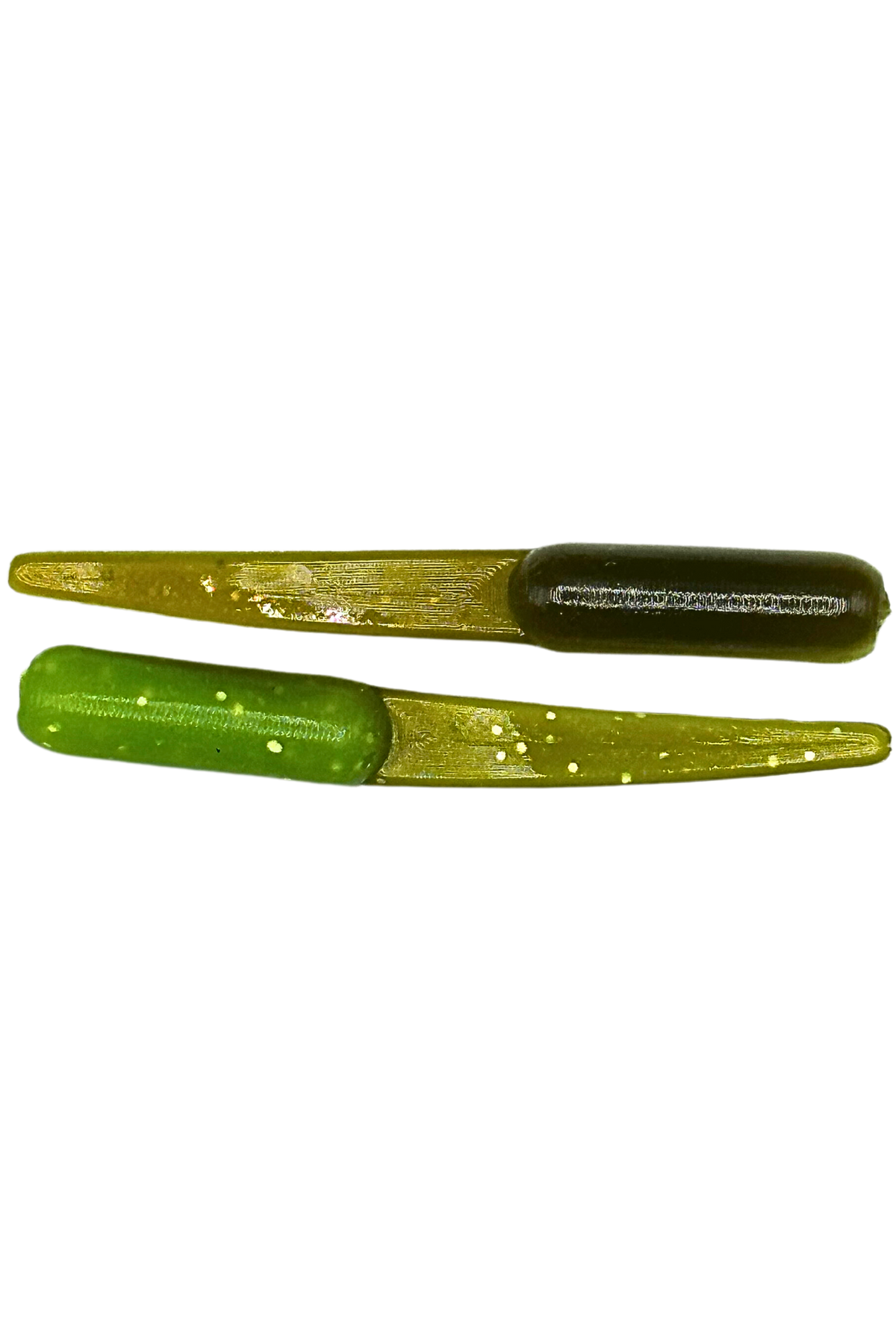 Flat tail lure for vertical jigging crappie