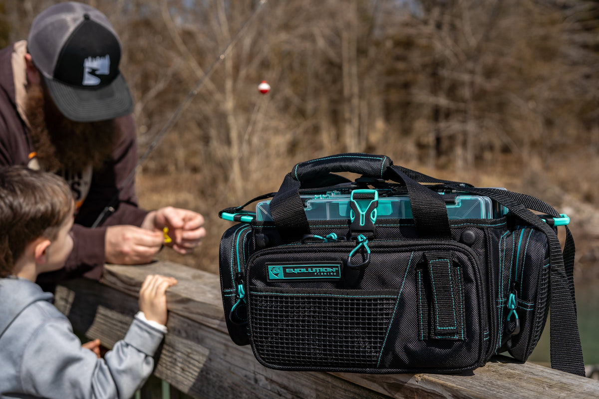 Evolution Fishing Horizontal 3700 Drift Series Topless Tackle Bag
